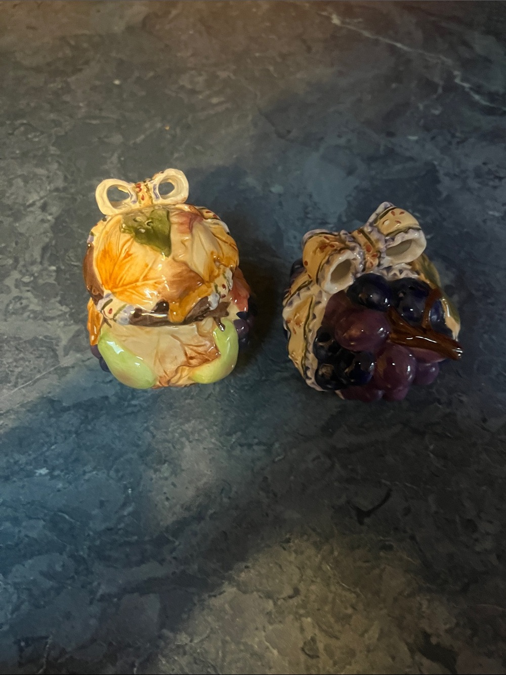 Vintage salt and pepper shakers